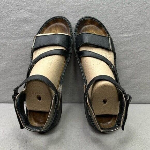 Naot Black and Cream Sandals - Picture 6 of 8